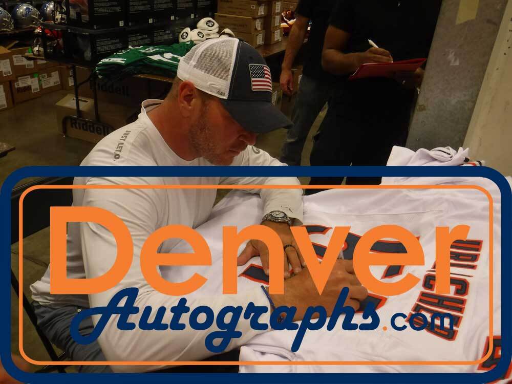 Brian Urlacher Signed Chicago Bears Pro Style White Jersey (HOF)