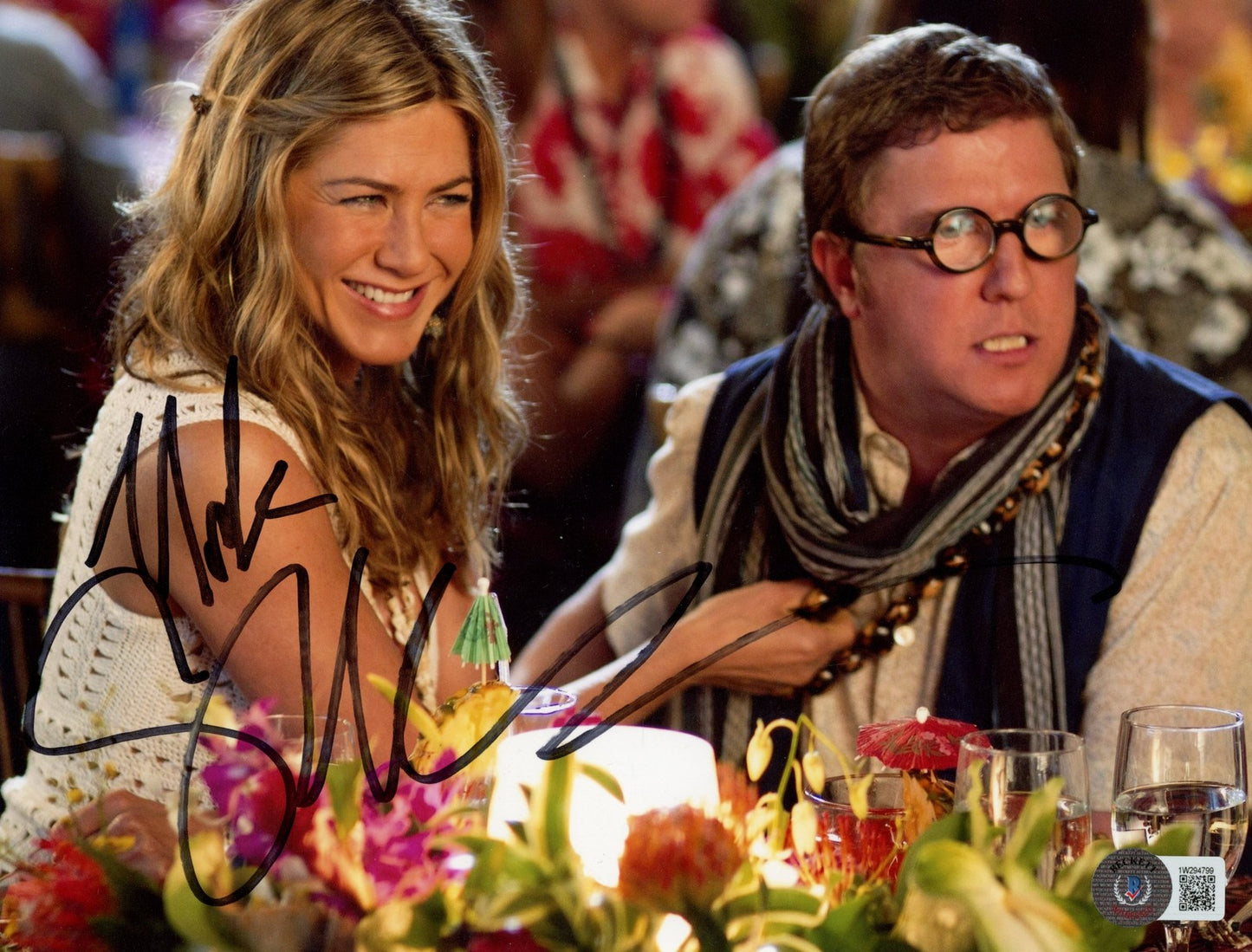Nick Swardson Autographed Just Go With It 8x10 Photo (Beckett BAS)