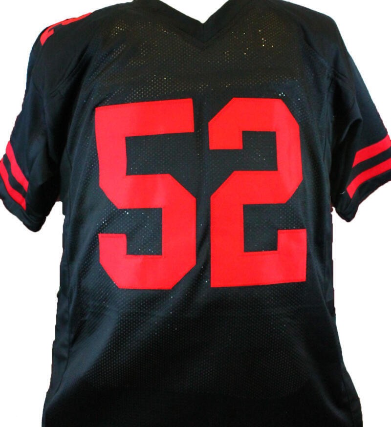 Patrick Willis Autographed San Francisco 49ers Black Custom Jersey