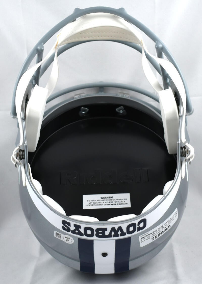 Roger Staubach Signed Dallas Cowboys Full Size Speed Helmet