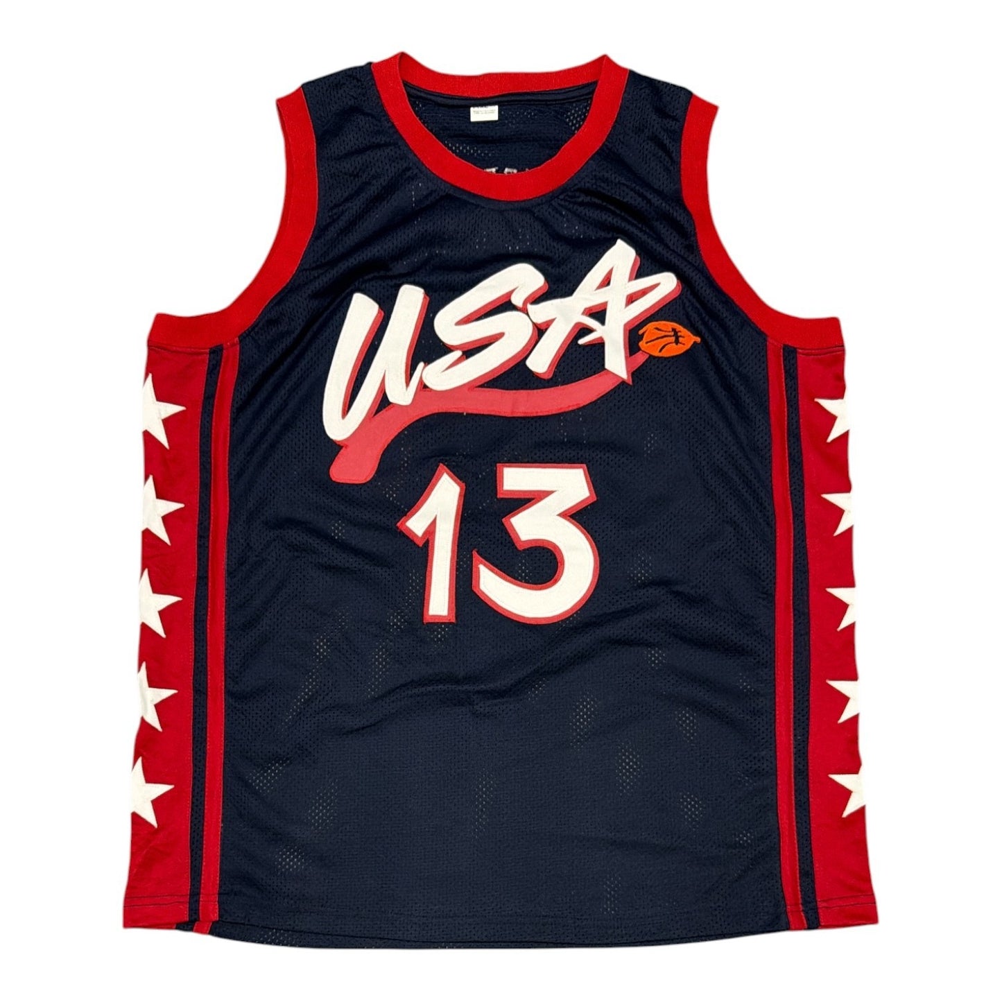 Shaquille O'Neal Autographed USA Basketball Custom Jersey