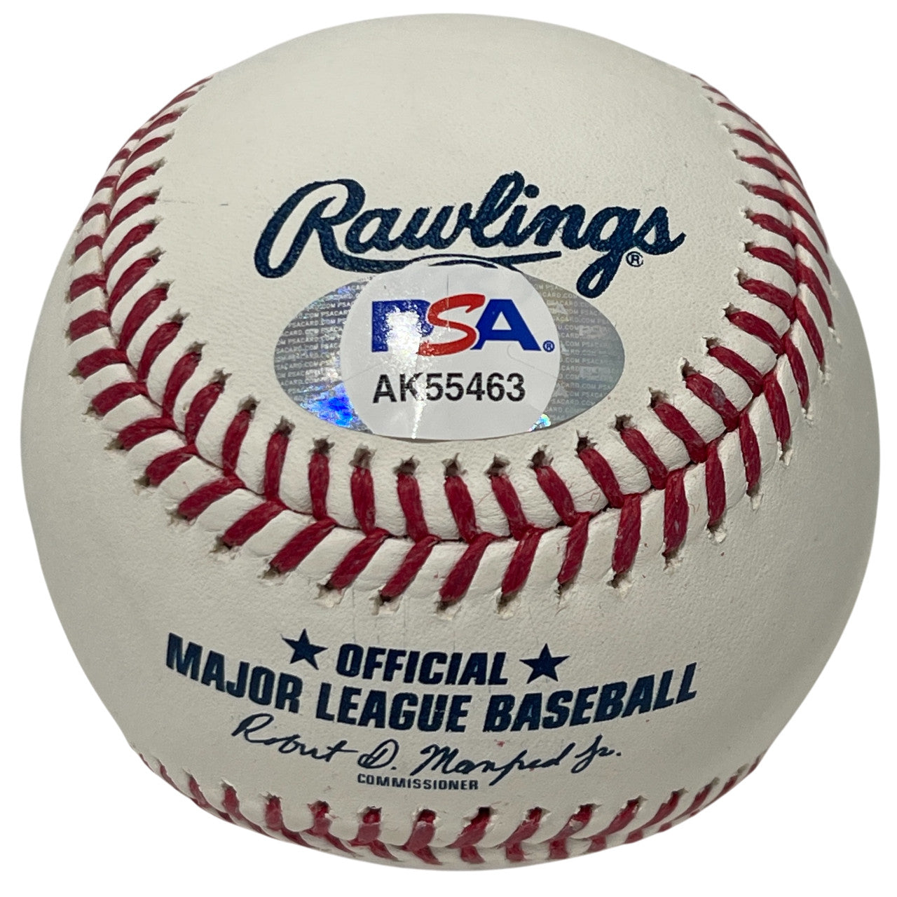 Vladimir Guerrero Jr & Sr Dual Signed Rawlings MLB Baseball PSA