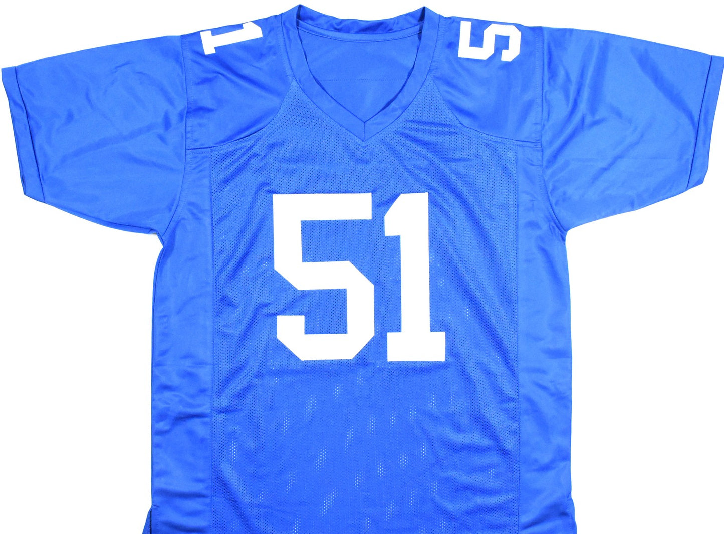 Abdul Carter Autographed New York Giants Custom Blue Jersey