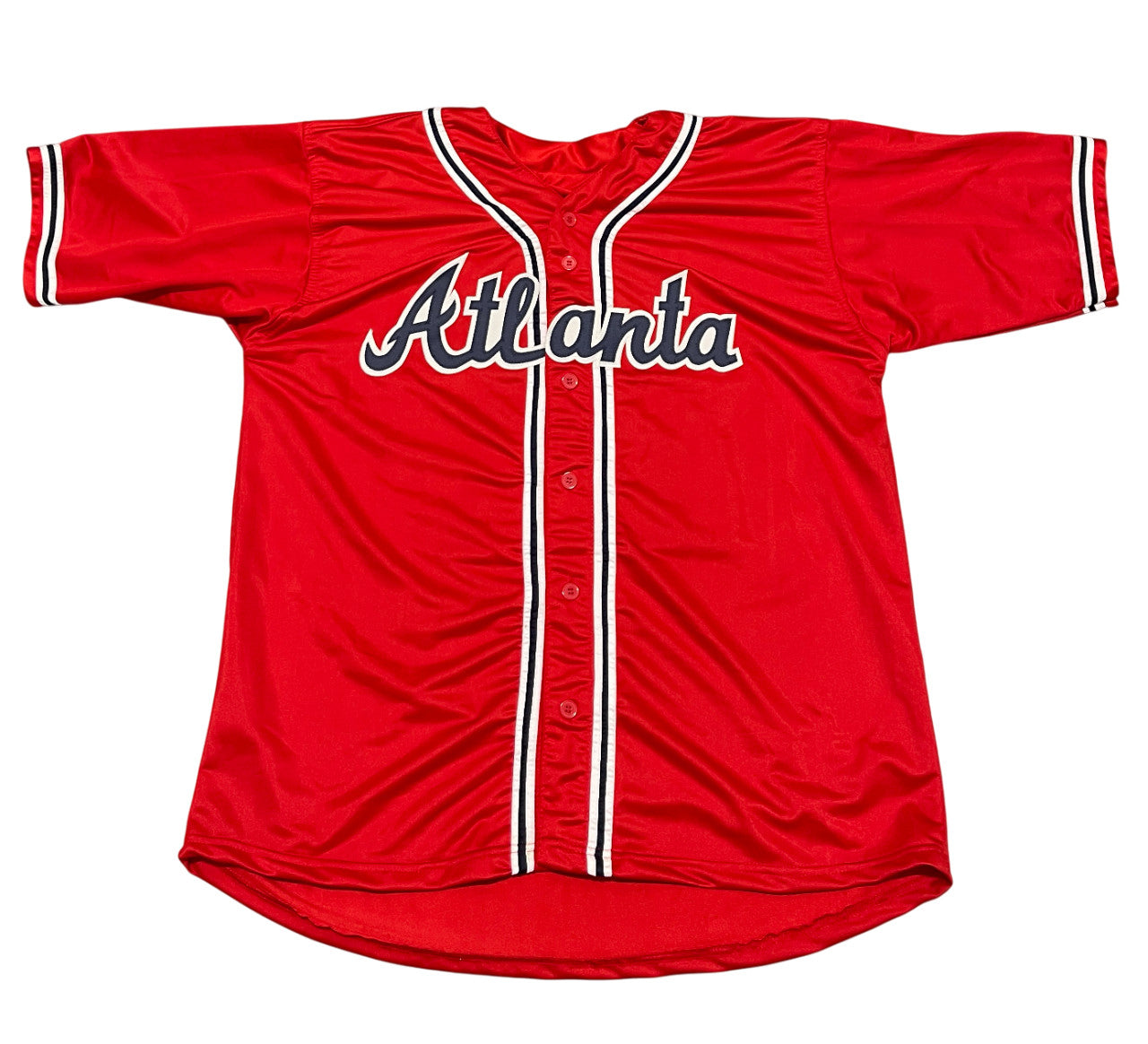 John Smoltz Signed Atlanta Braves Custom Jersey (4 Inscriptions) - BAS