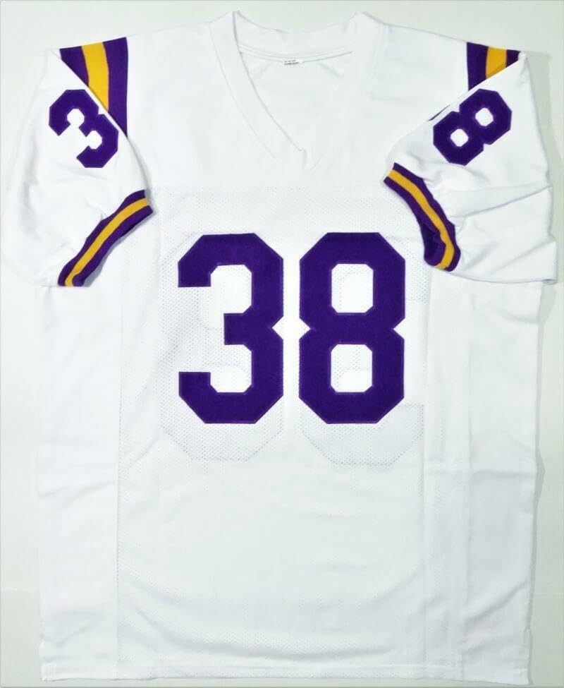 Brad Wing Signed LSU Tigers Style White Custom Jersey "Geaux Tigers"