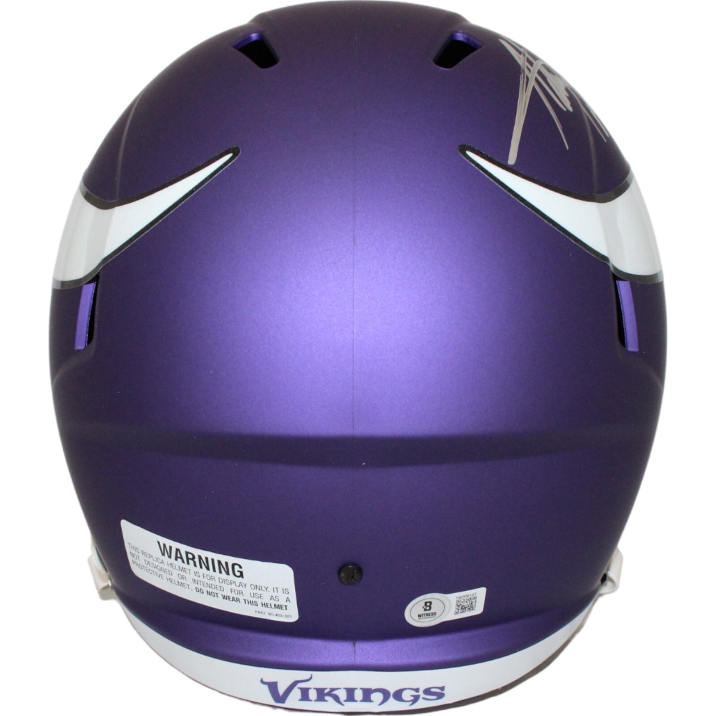 Adrian Peterson Minnesota Vikings Signed Full Size Replica Helmet