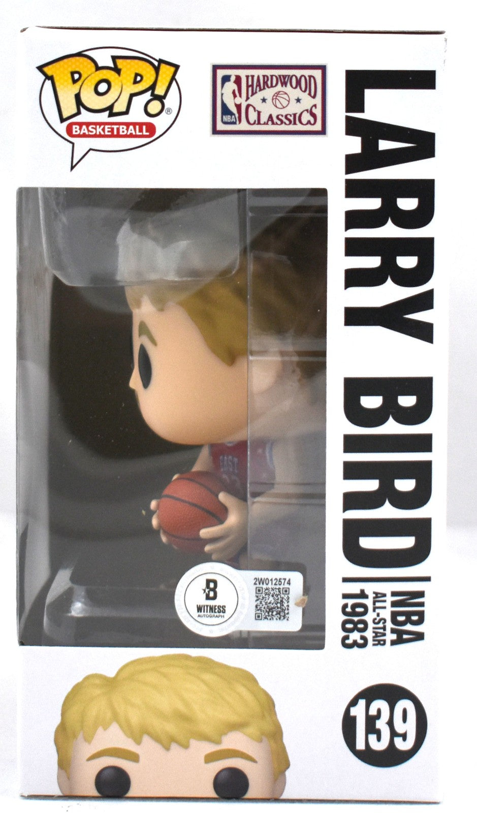 Larry Bird Autographed Boston Celtics All-Star Funko Pop #139