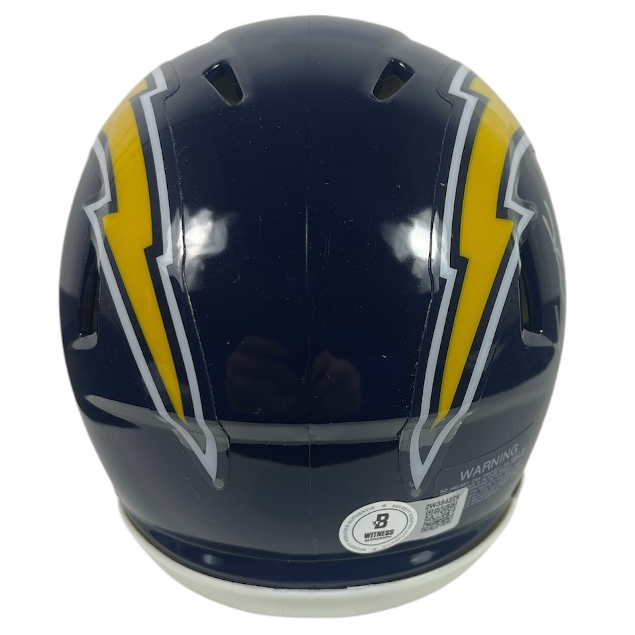 Kellen Winslow Sr. Signed San Diego Chargers Throwback Mini Helmet