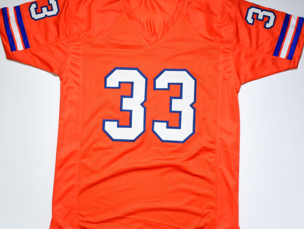 Tony Dorsett Autographed Custom Orange Pro-Style Jersey