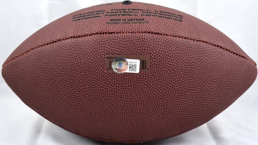 Steven Jackson Signed St. Louis Rams Wilson NFL Football