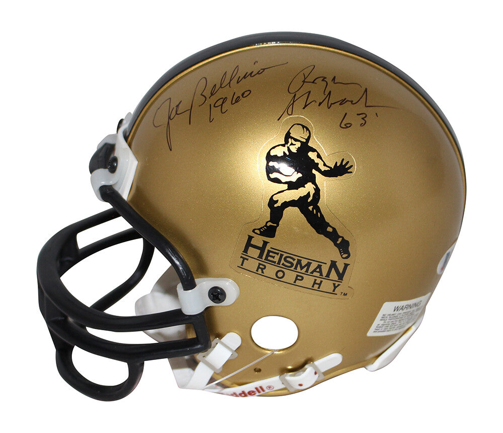 Military Heisman Winners Multi-Signed Replica Mini Helmet (5 Sigs)