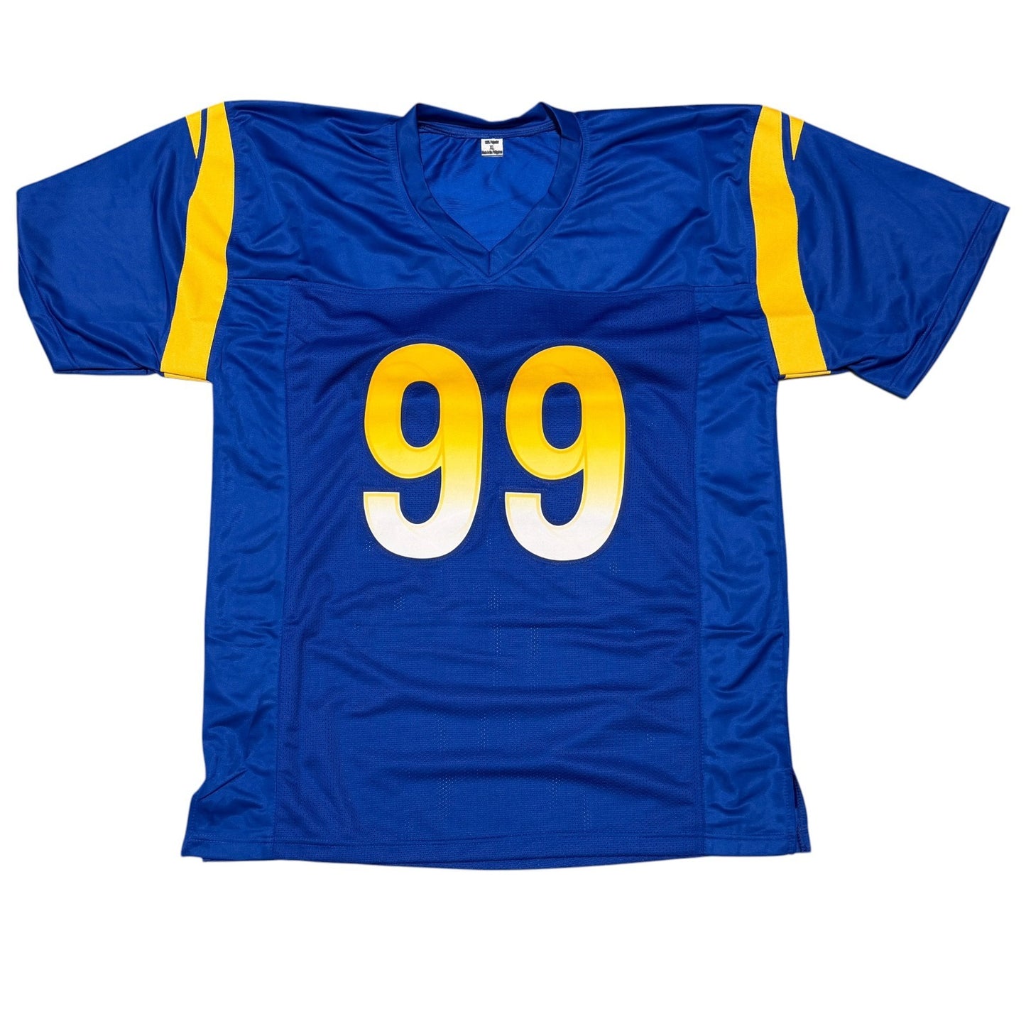 Aaron Donald Autographed Los Angeles Rams Custom Jersey