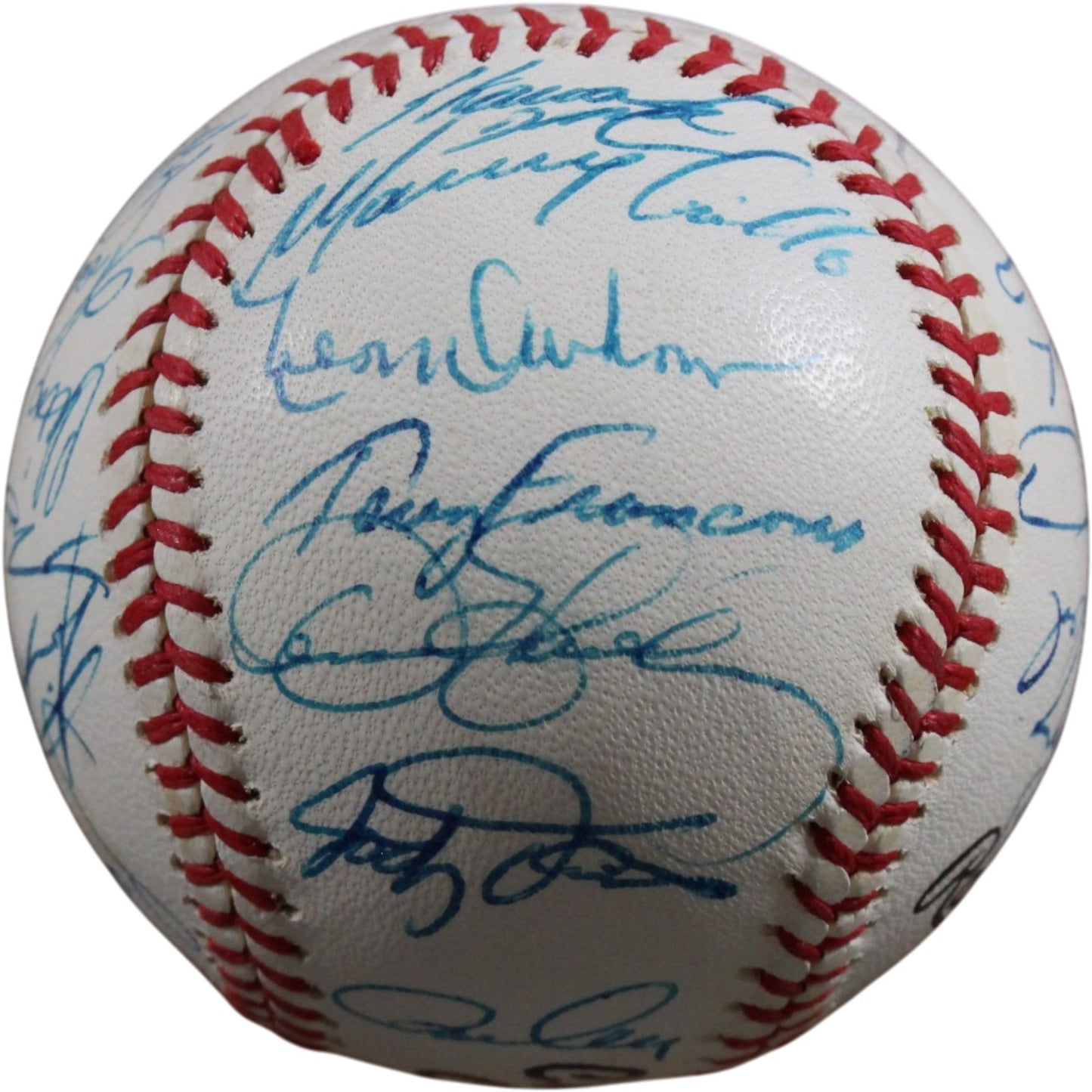 Ryne Sandberg & Dennis Eckersley 1986 Chicago Cubs Team Signed Baseball