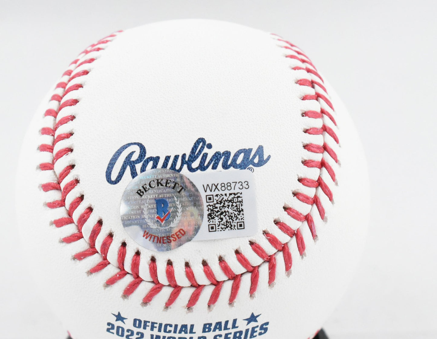 Jose Altuve Autographed Rawlings World Series Baseball