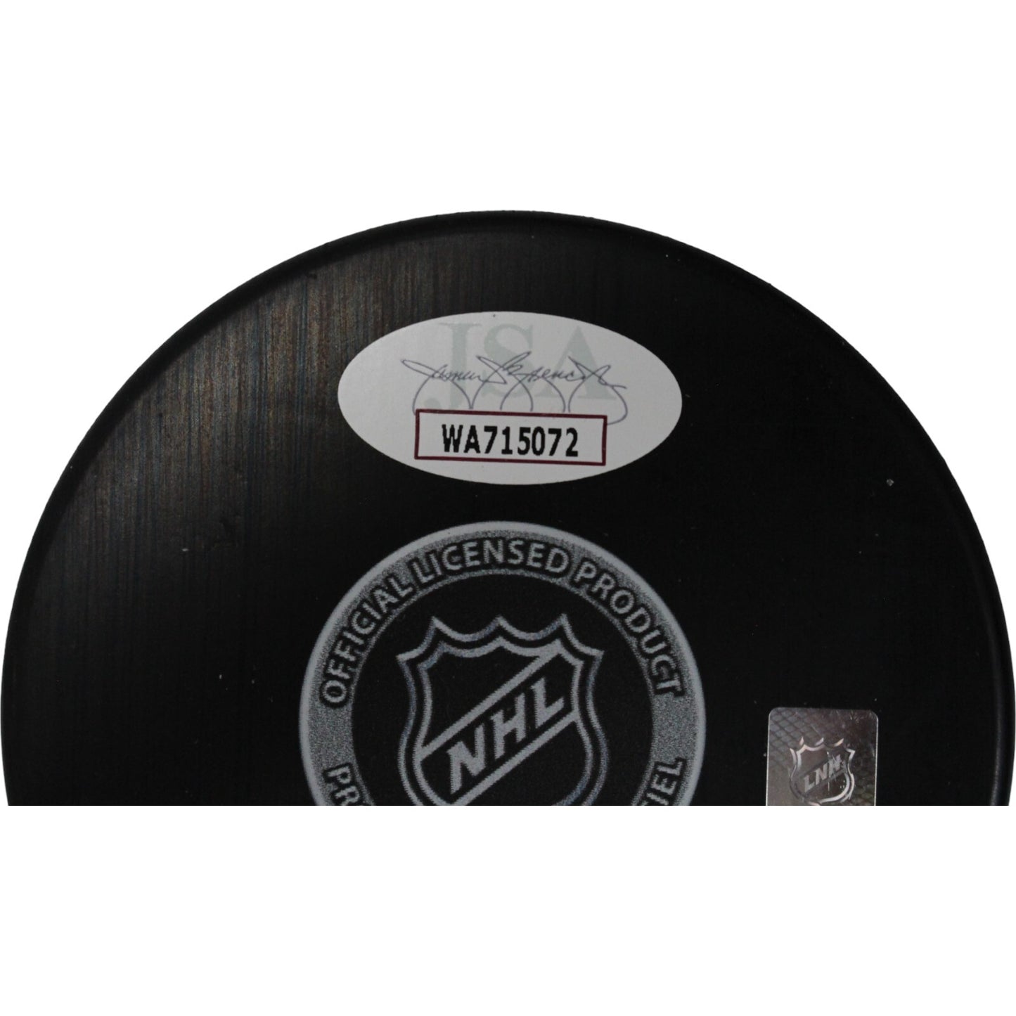 Gabe Landeskog Autographed Colorado Avalanche Hockey Puck