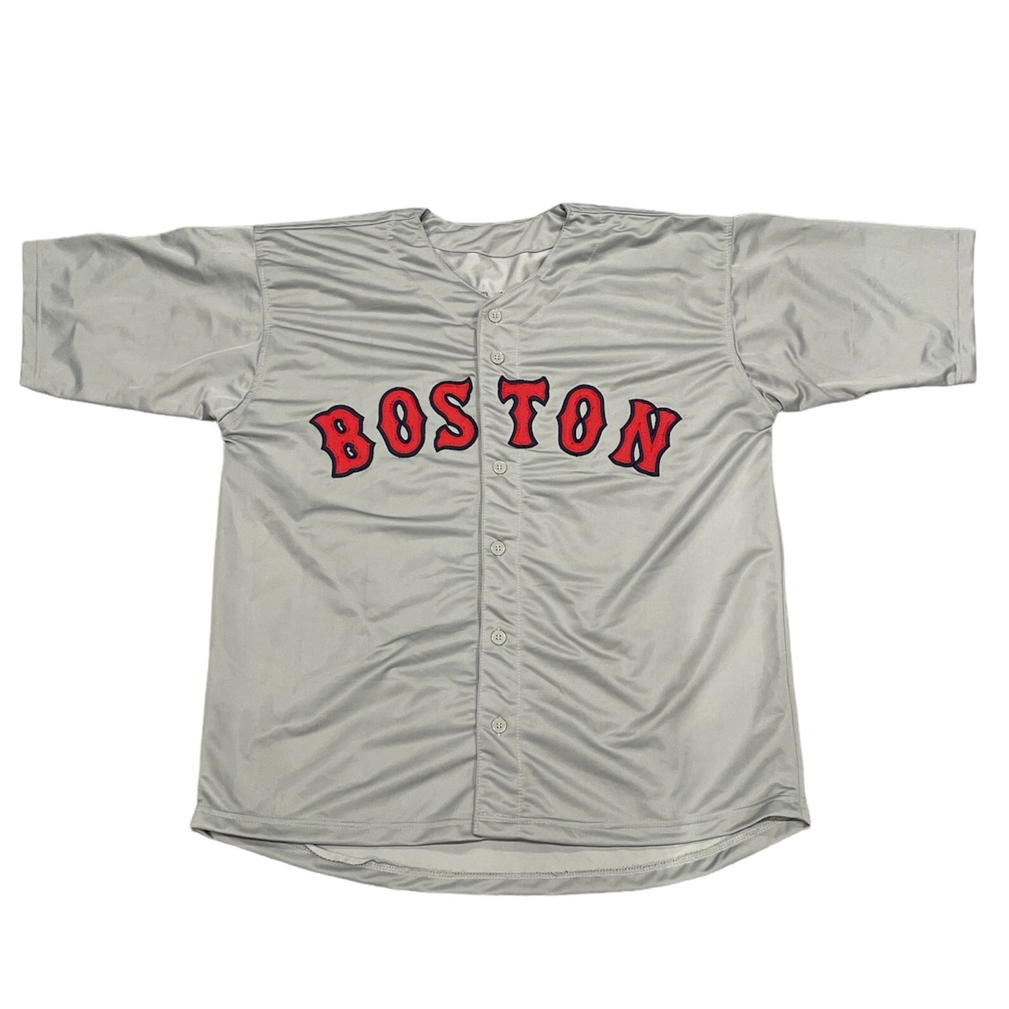 Manny Ramirez Autographed Custom Boston Red Sox Jersey (BAS COA)