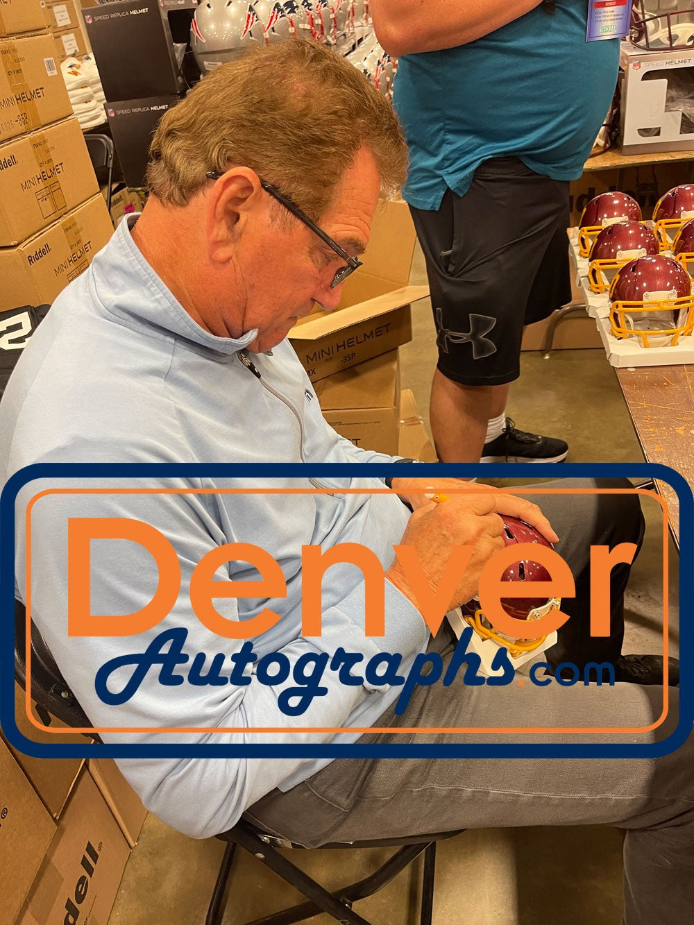 Joe Theismann Signed Washington Football Team Mini Helmet (83 MVP)