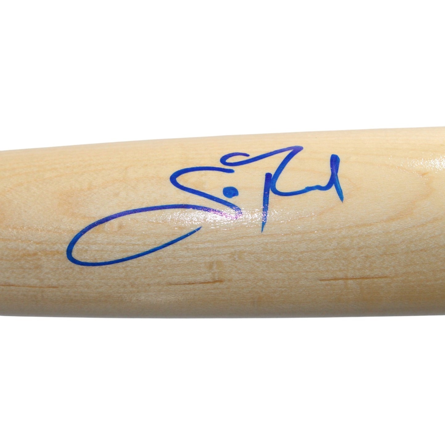 Scott Rolan Autographed Philadelphia Phillies Blonde Baseball Bat