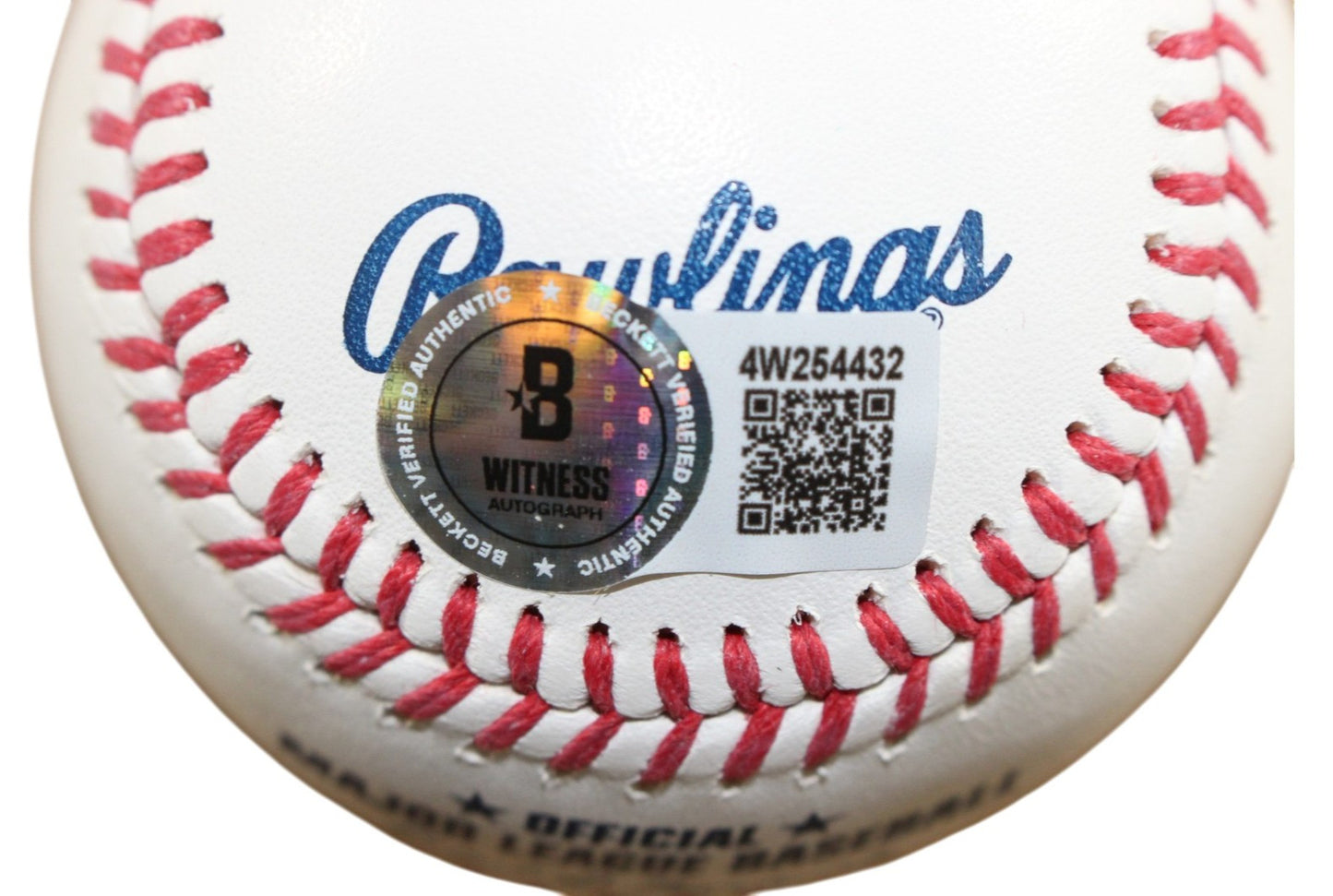 Reggie Jackson Signed New York Yankees Official MLB Baseball (HOF / 563 HR)