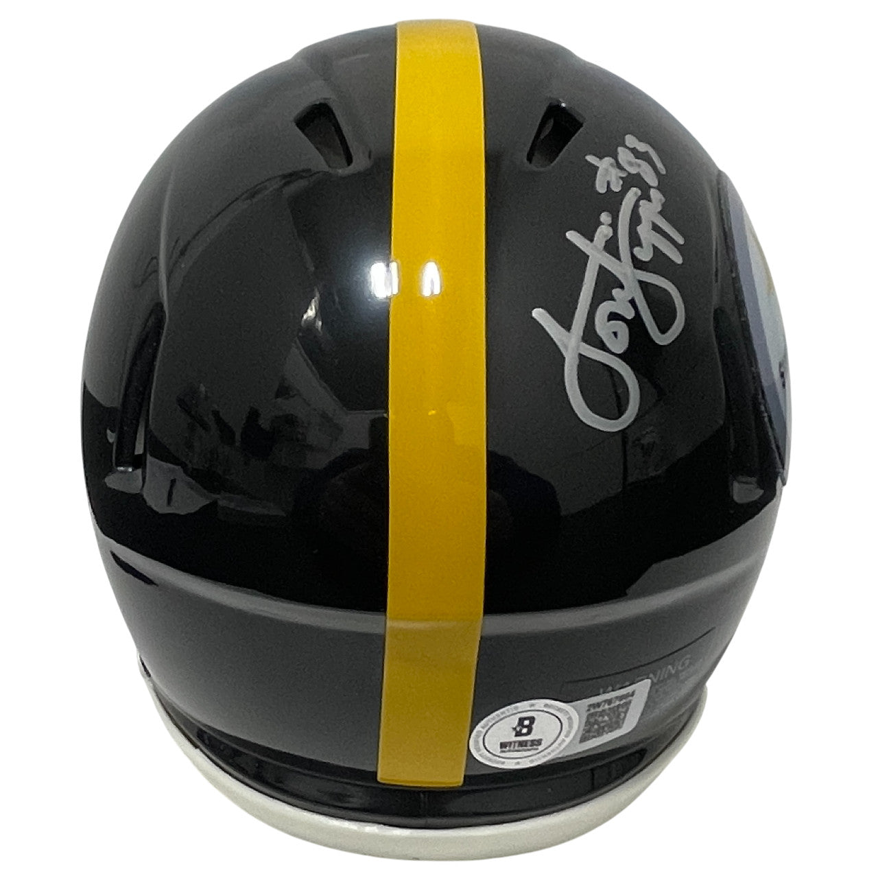 Louis Lipps Pittsburgh Steelers Signed Speed Mini Helmet (ROY 84)