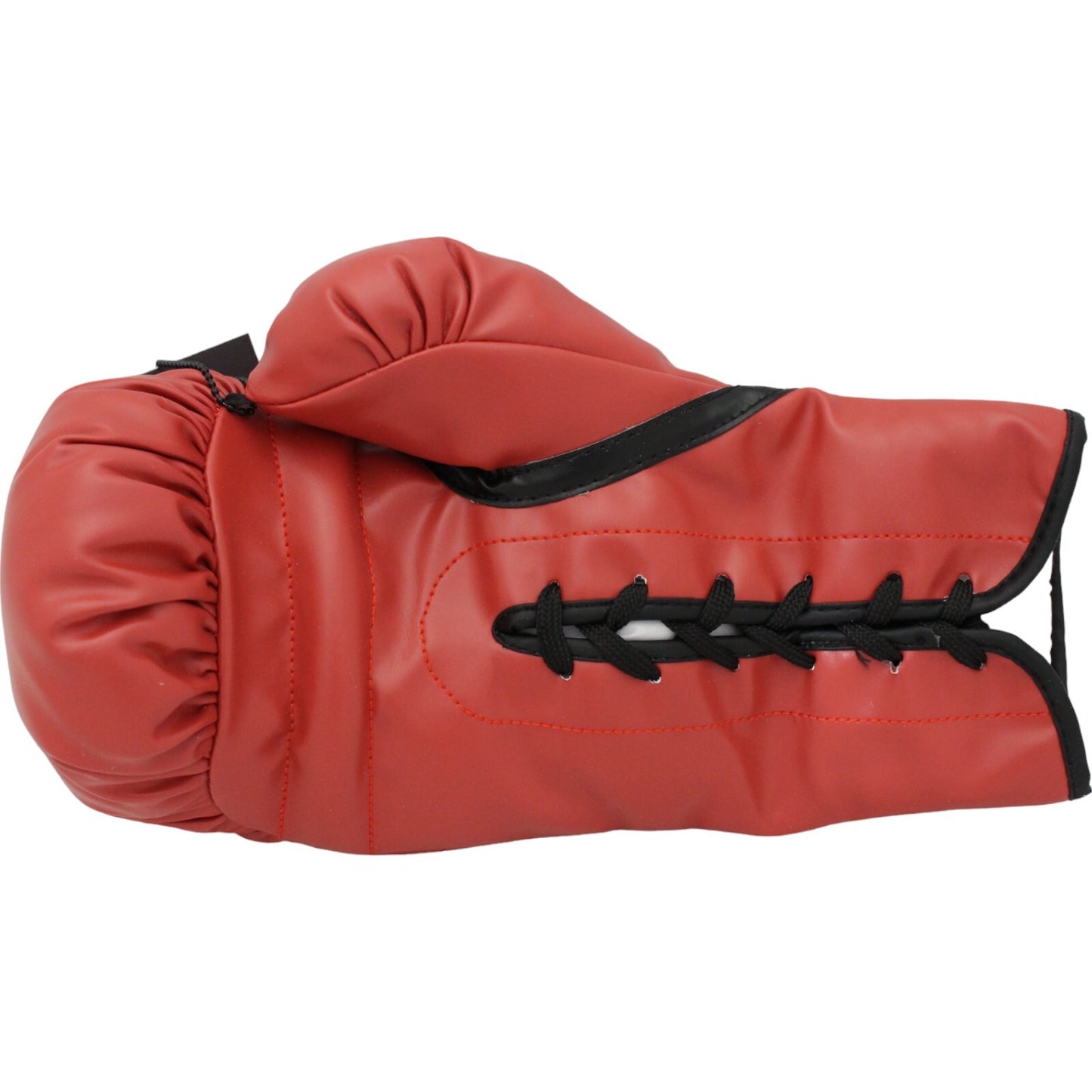 Sugar Ray Leonard & Roberto Duran Signed Red Everlast Boxing Glove
