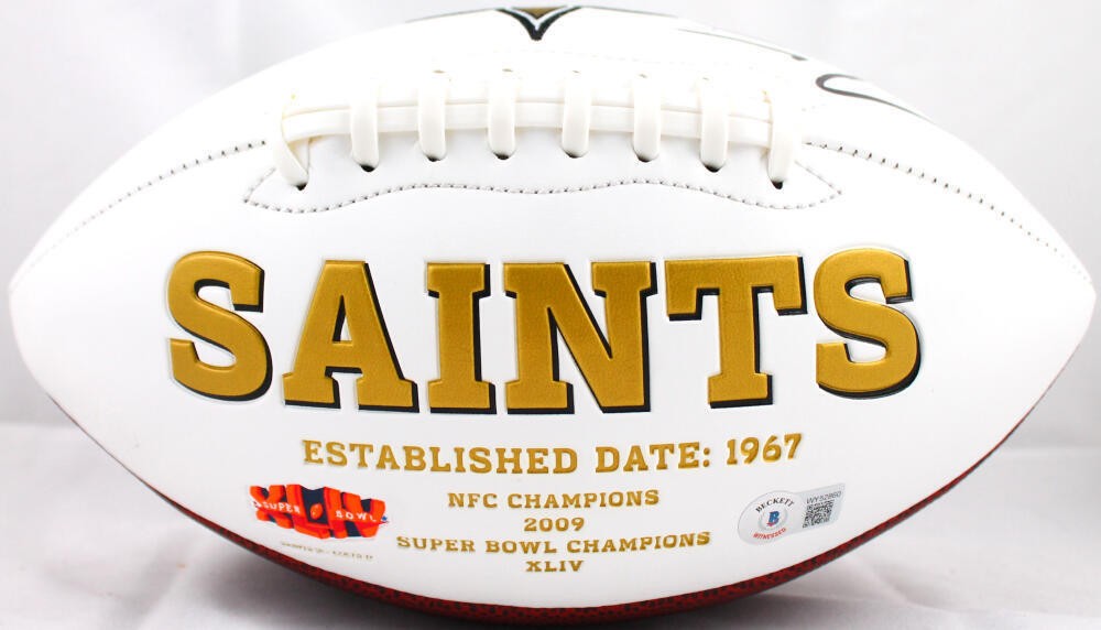 Jarvis Landry Autographed New Orleans Saints Logo Football