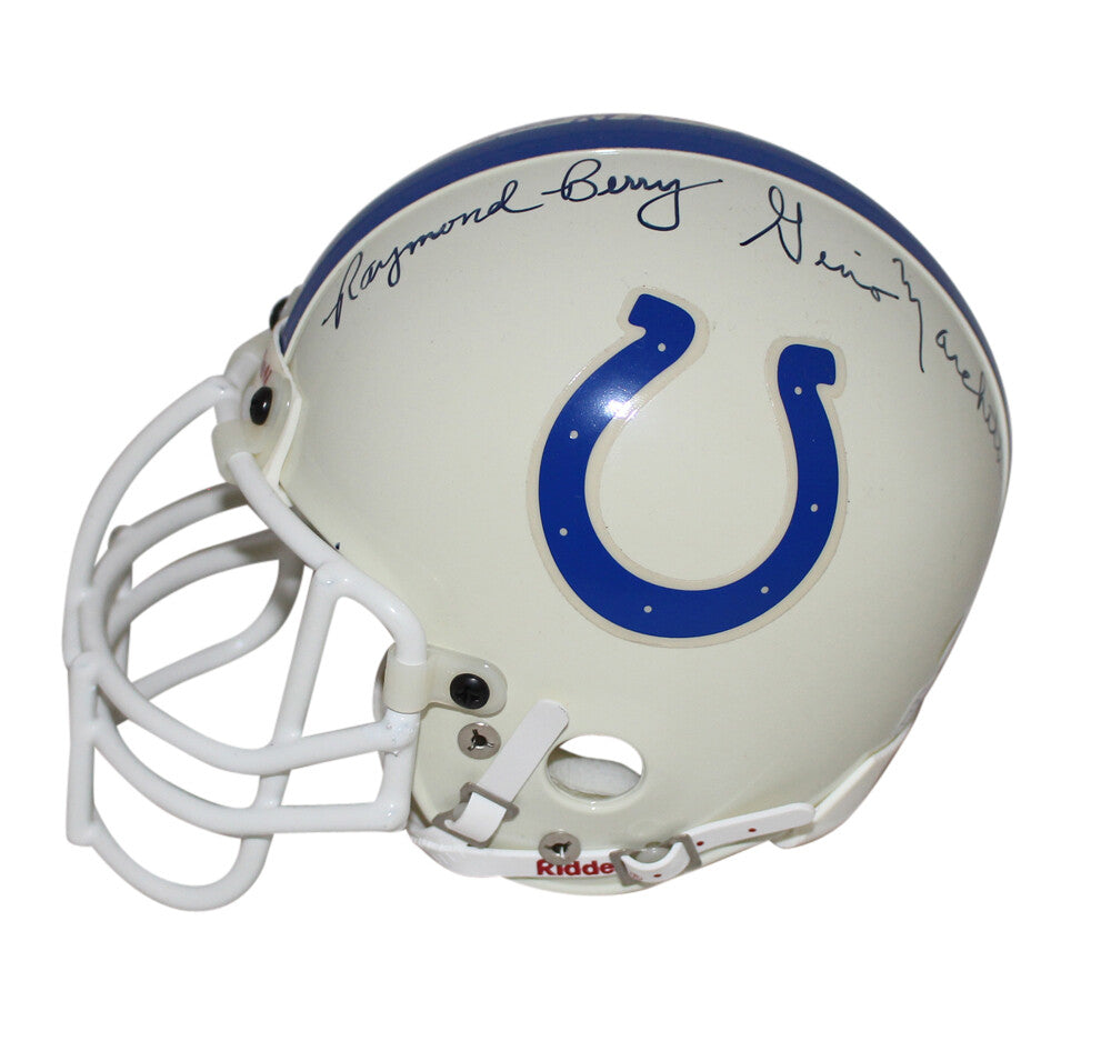 Gino Marchetti, Art Donovan, Raymond Berry & Lenny Moore Signed Mini Helmet