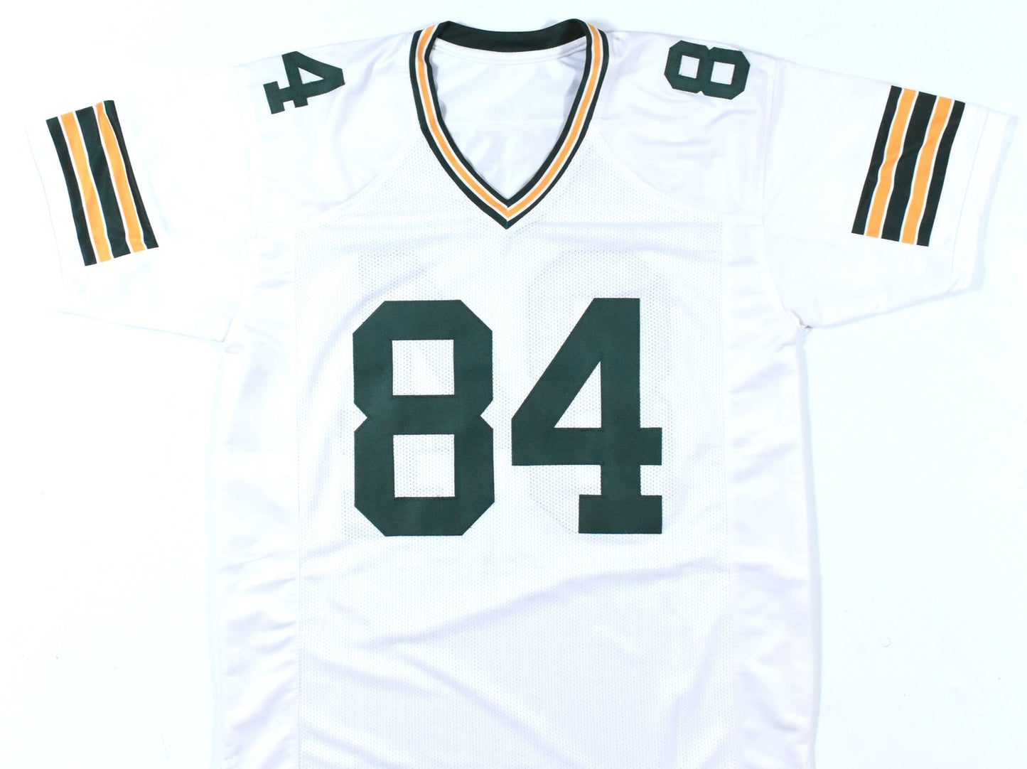 Sterling Sharpe Signed Green Bay Packers White Custom Jersey