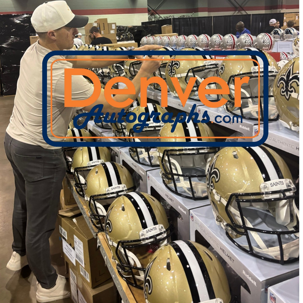 Drew Brees Signed New Orleans Saints Full Size Proline Helmet