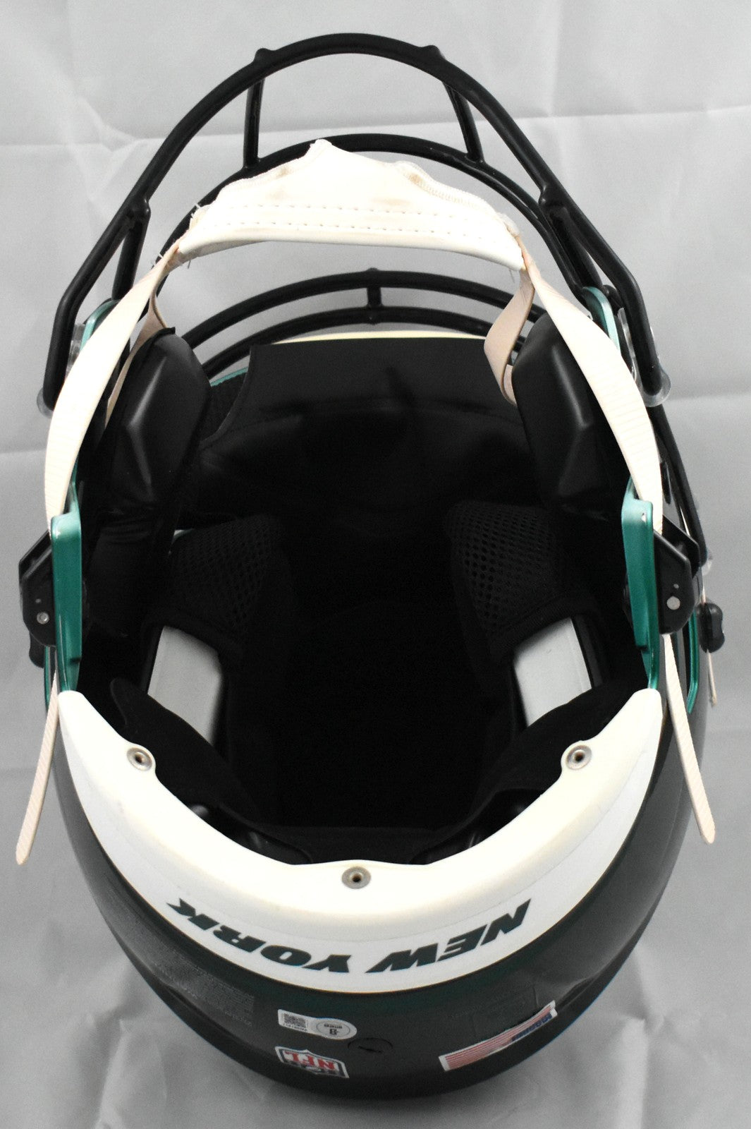 Darrelle Revis Signed New York Jets Full Size Speedflex Authentic Helmet