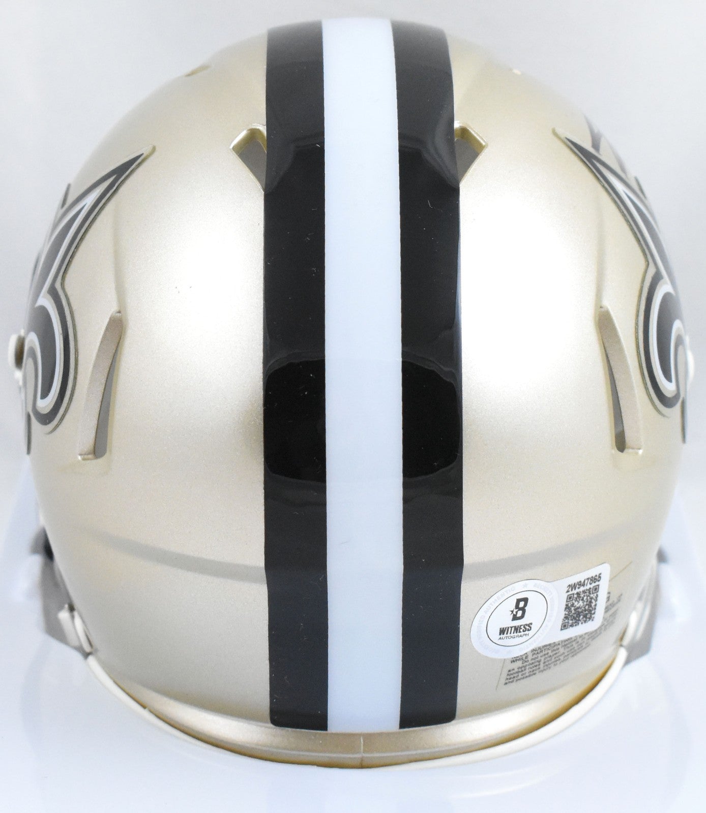 Alvin Kamara Signed New Orleans Saints Speed Mini Helmet