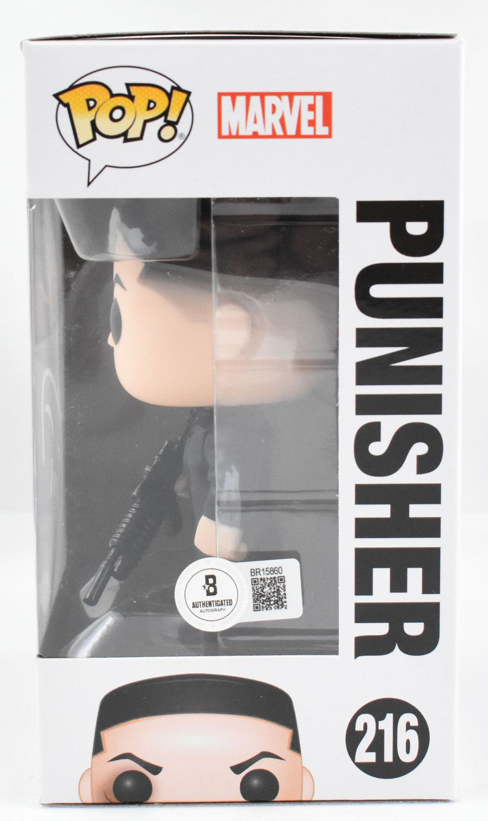 Jon Bernthal Signed The Punisher Funko Pop #216