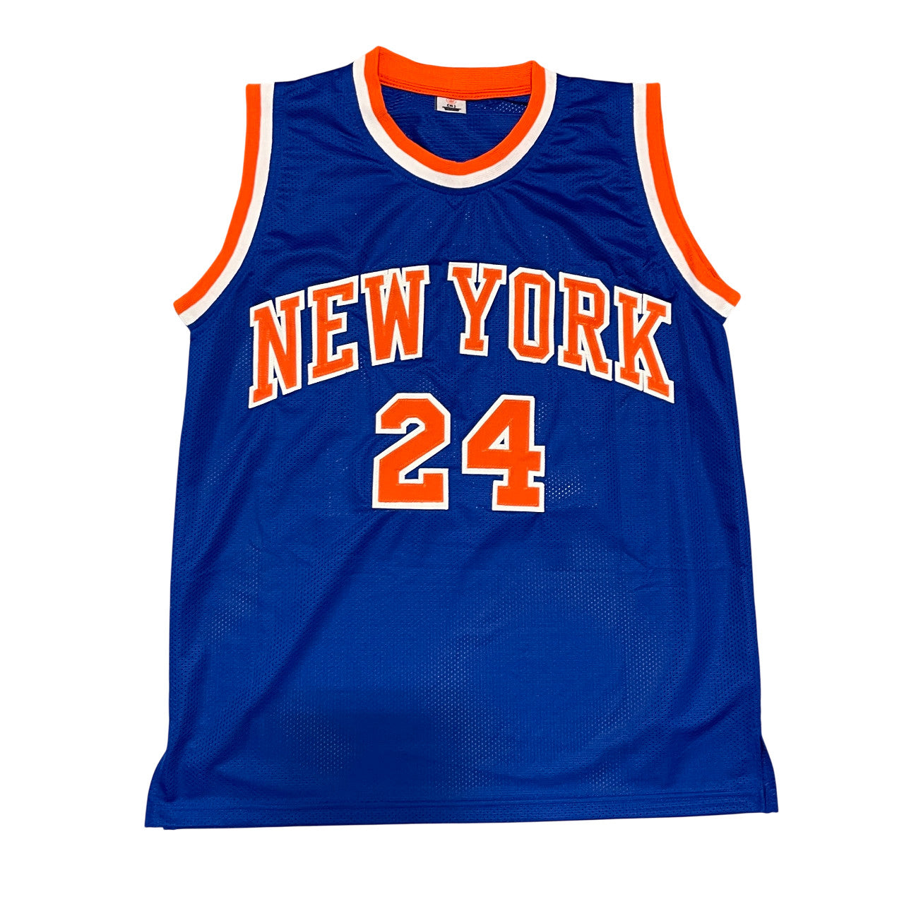 Bill Bradley Signed New York Knicks Custom Blue Jersey (JSA COA)