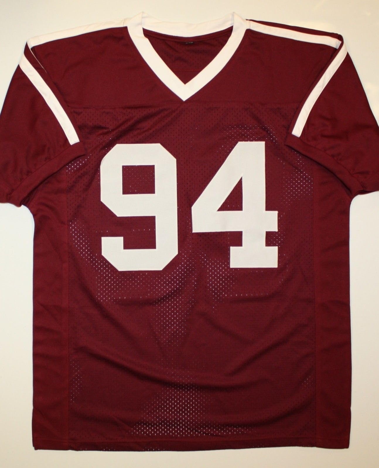 Damontre Moore Signed Maroon Custom Jersey