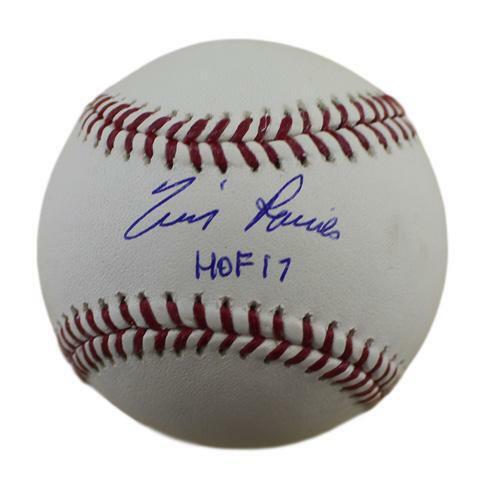 Tim Raines Autographed Montreal Expos Baseball with HOF Inscription (JSA)