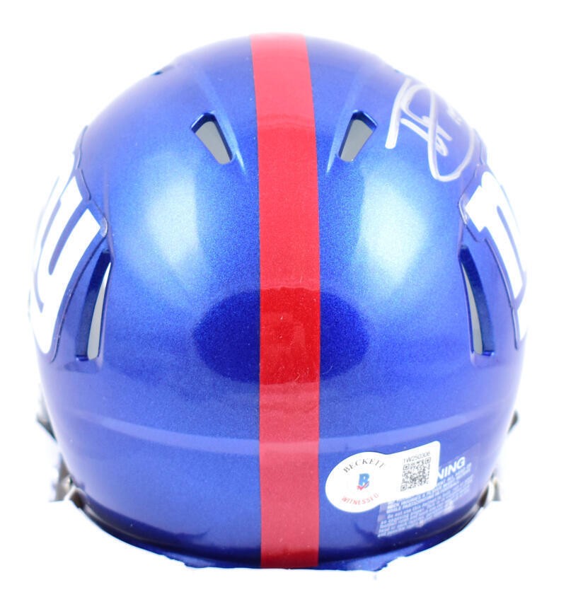 Tommy DeVito Signed New York Giants Speed Mini Helmet