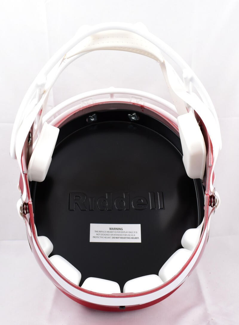 JJ Watt Signed Wisconsin Badgers Full Size Flash Speed Helmet