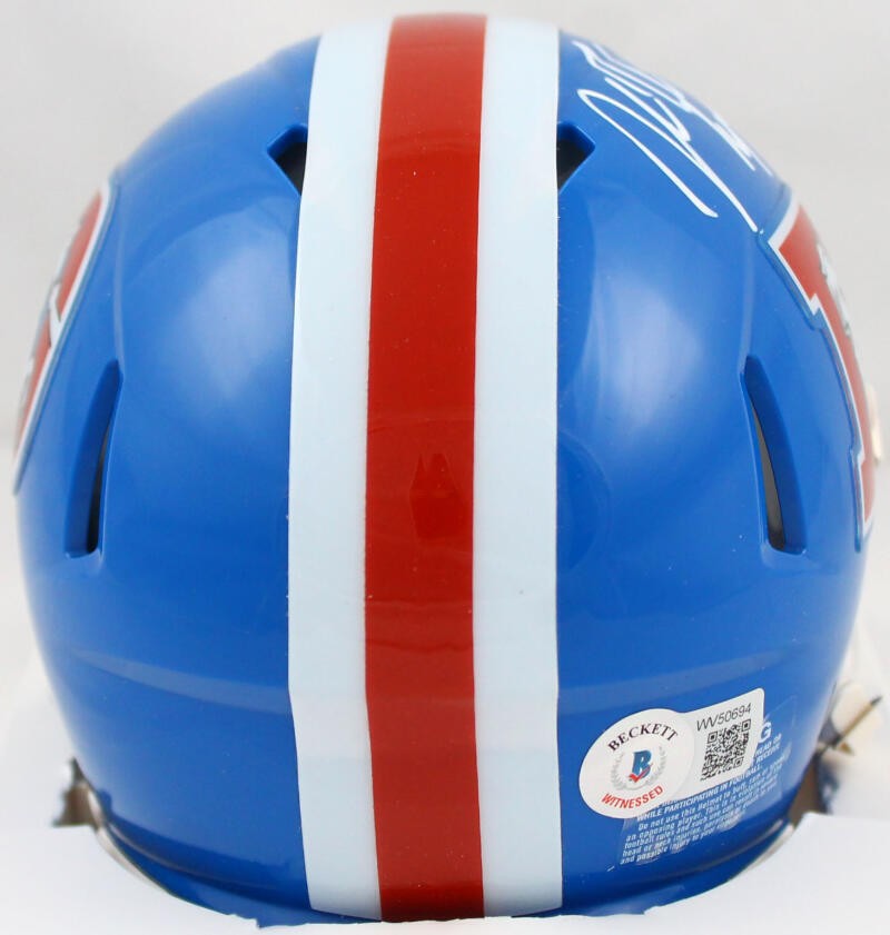 John Lynch Autographed Denver Broncos Throwback Speed Mini Helmet