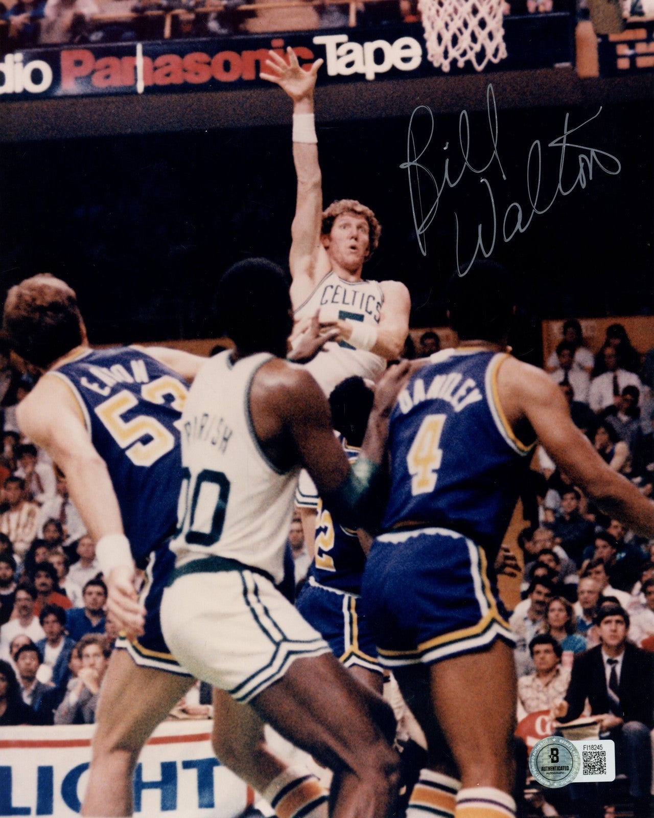 Bill Walton Autographed Boston Celtics 8x10 Photo