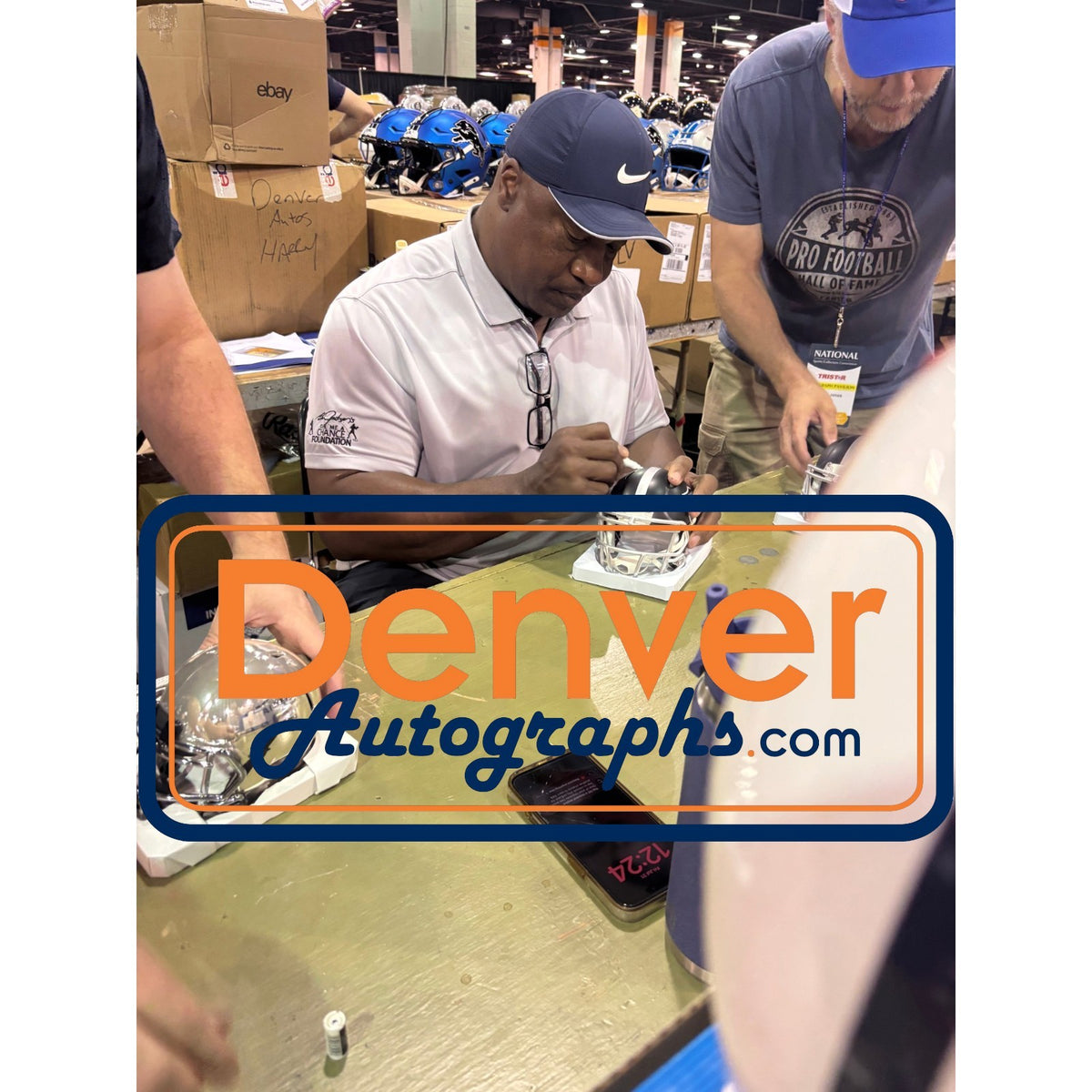 Bo Jackson Autographed Las Vegas Raiders Blaze Mini Helmet