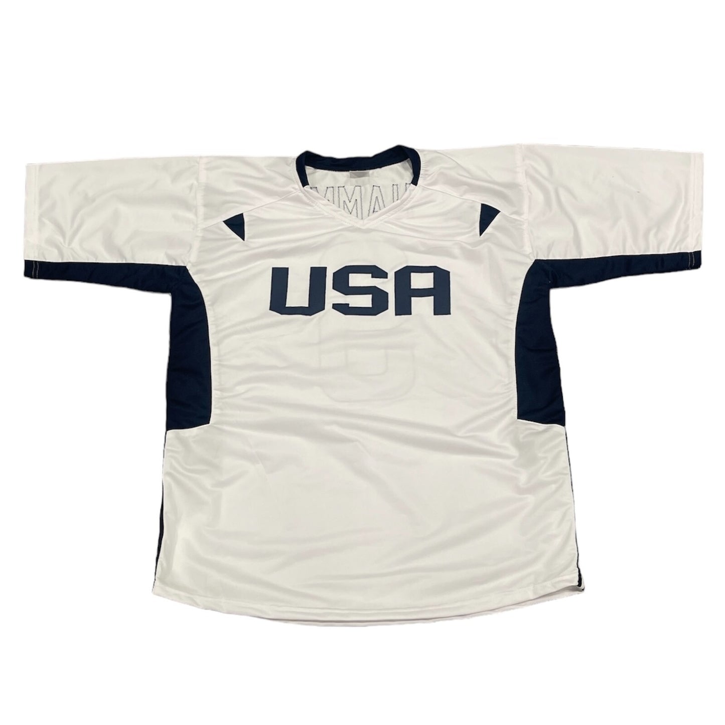 Mia Hamm Signed USA Custom Soccer Jersey (Beckett Witnessed)