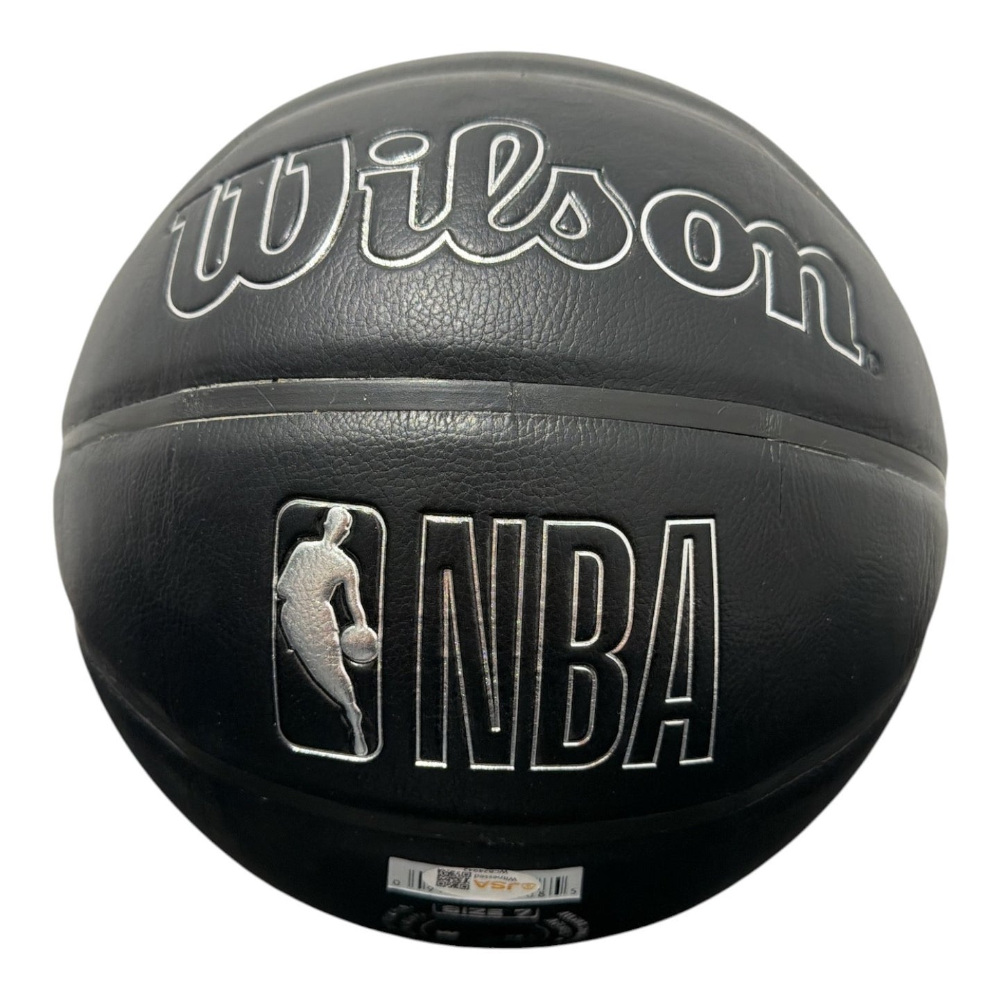 Earl Monroe Signed New York Knicks Wilson NBA Basketball - Black