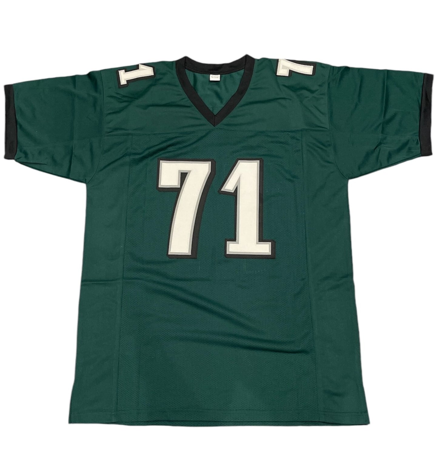 Jason Peters Philadelphia Eagles Autographed Custom Jersey (BAS COA)