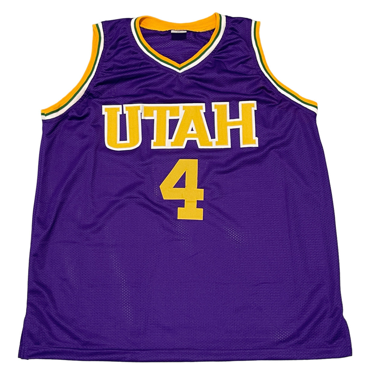 Adrian Dantley Signed Utah Jazz Custom Jersey (HOF 09) Beckett COA