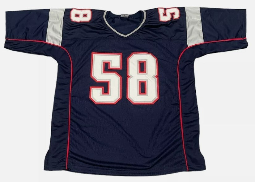 Matt Chatham New England Patriots Signed Custom Jersey (3x SB Champ)