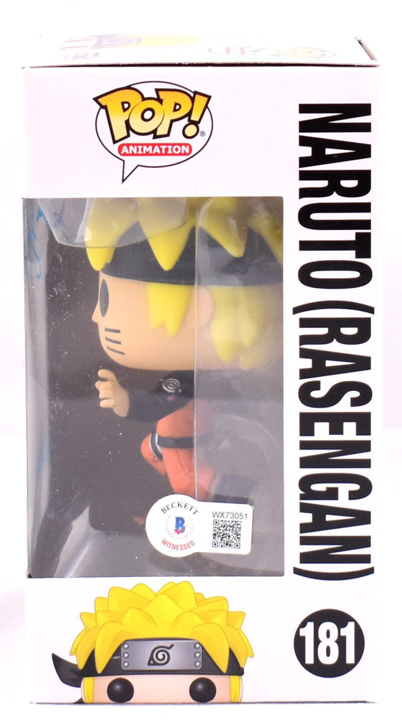 Maile Flanagan Signed Naruto Funko Pop Figurine #181