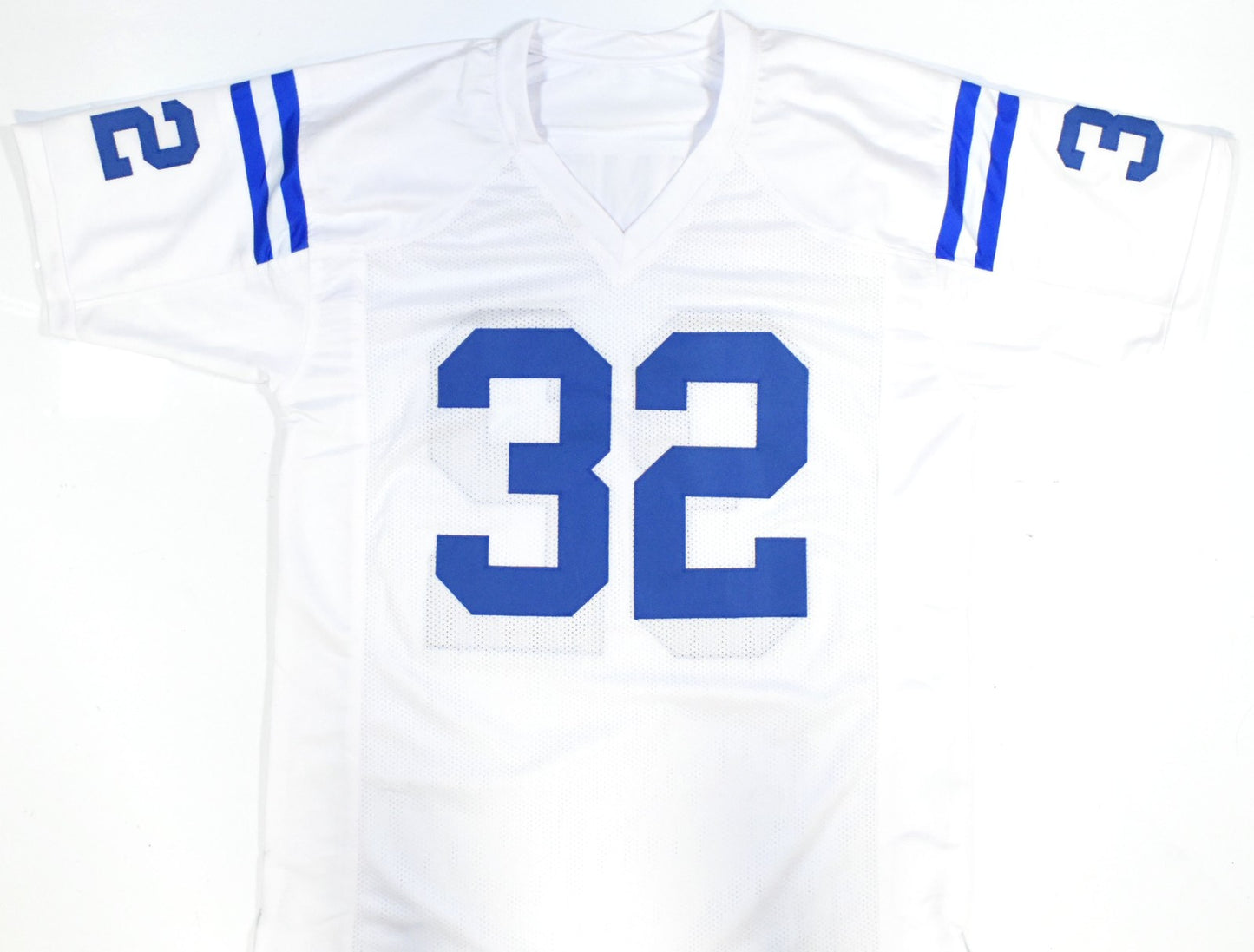Edgerrin James Autographed Indianapolis Colts White Custom Jersey