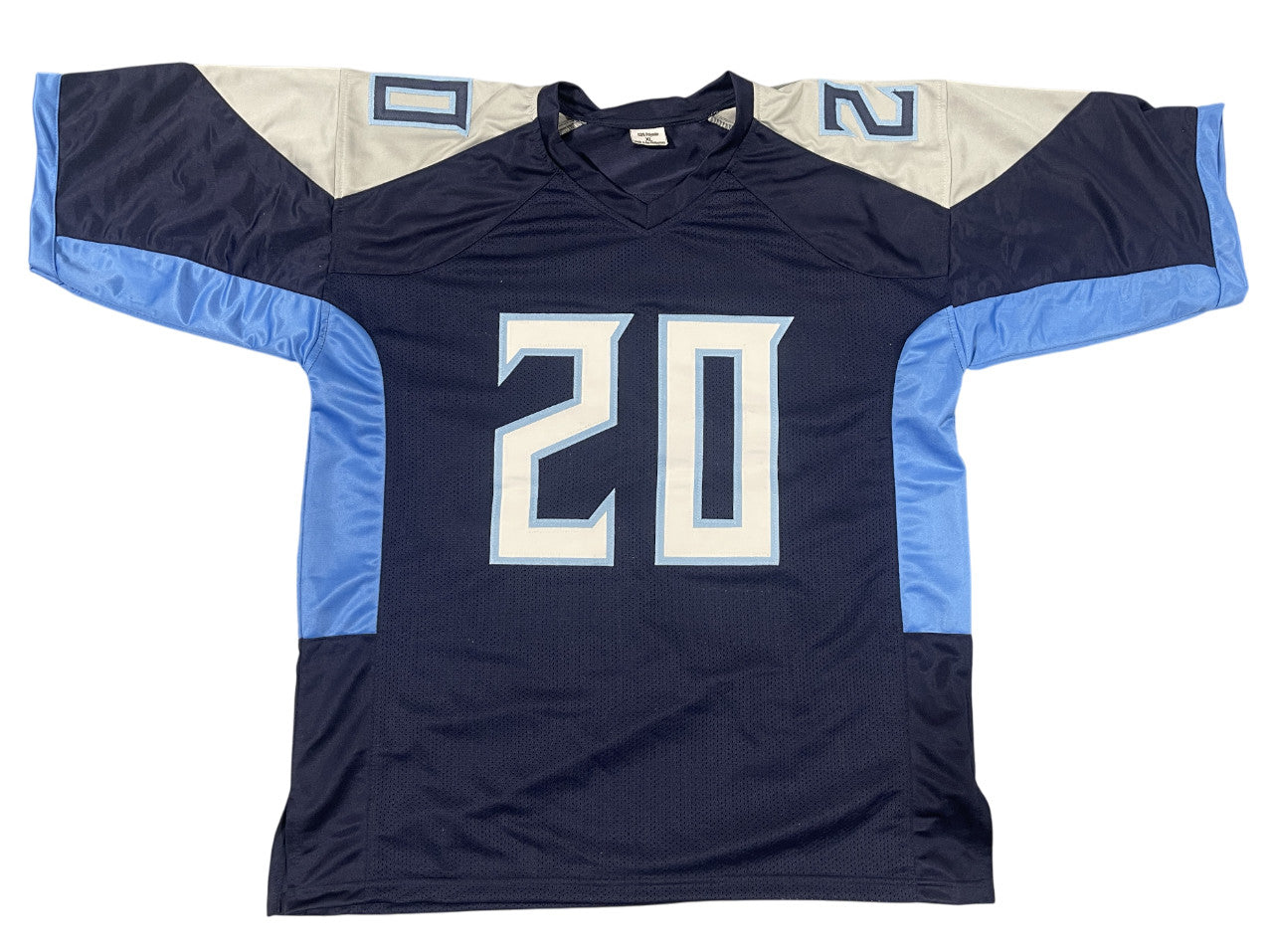 Tony Pollard Autographed Tennessee Titans Custom Jersey (Beckett)