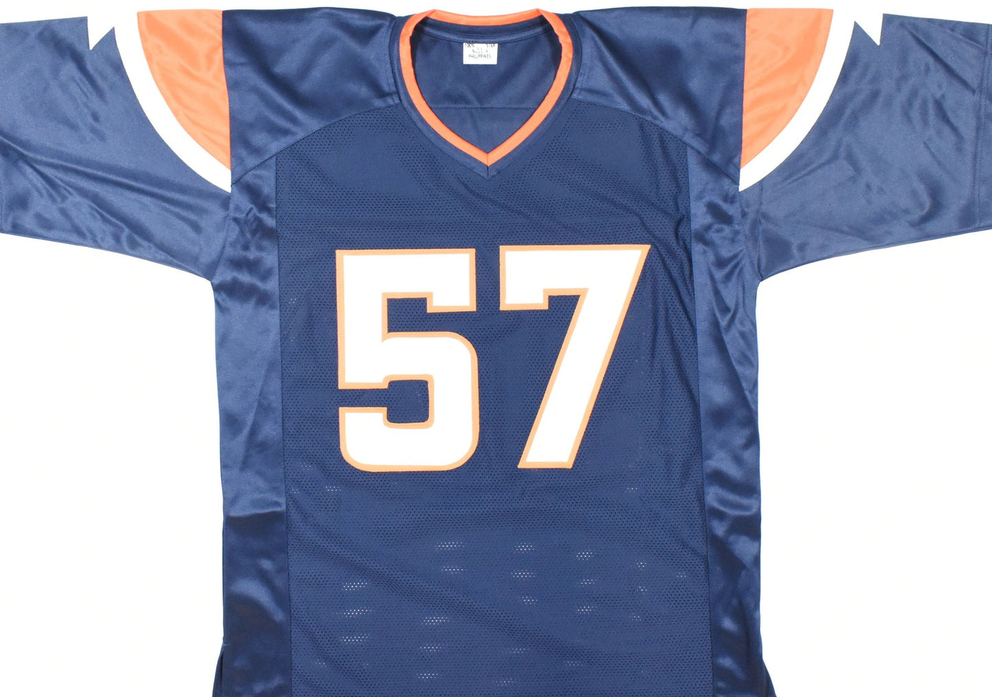 Dre Greenlaw Autographed Denver Broncos Blue Custom Jersey