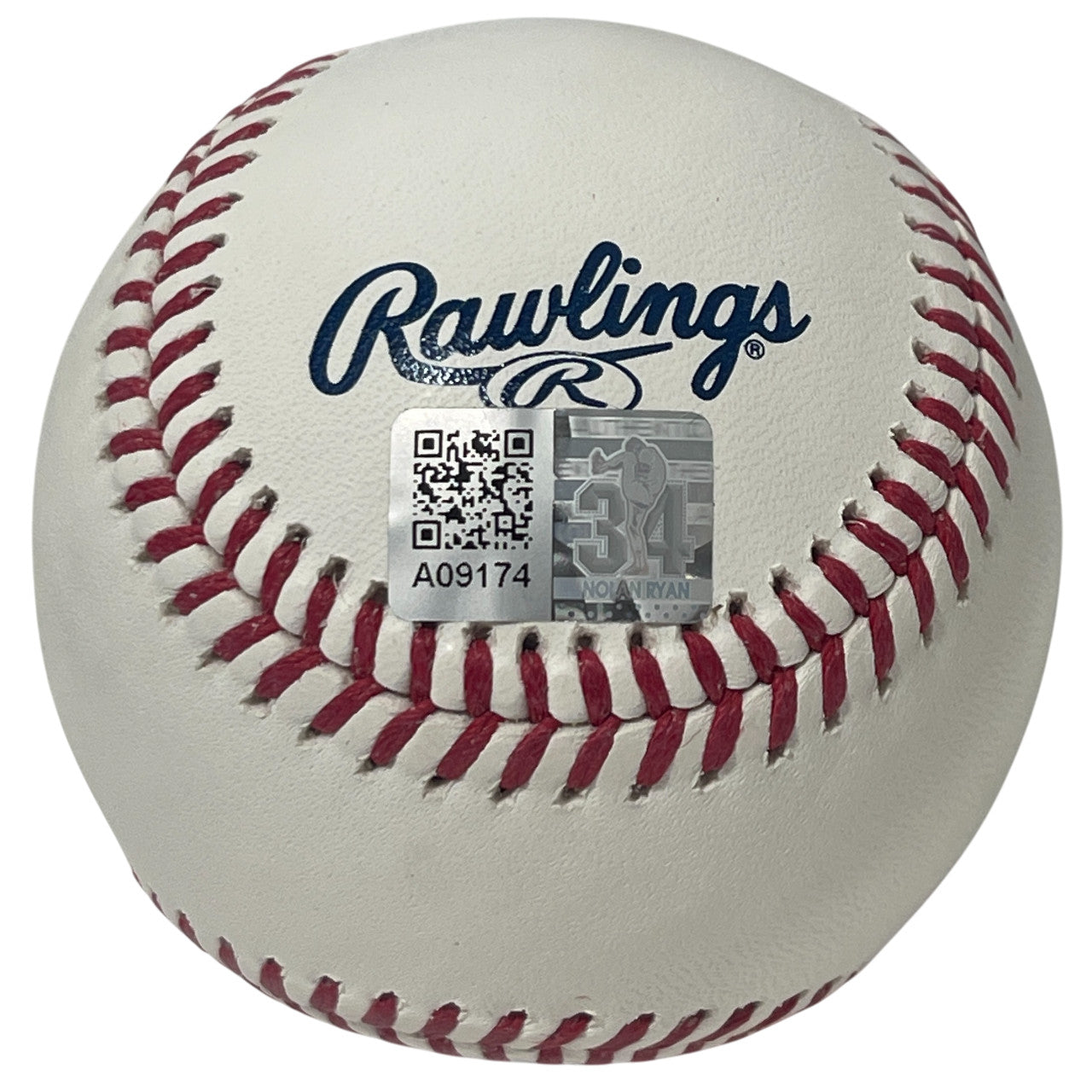 Nolan Ryan Signed Houston Astros Hall of Fame Official MLB Baseball